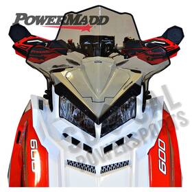 4658-p661157-68 Powermadd Cobra Windshield-16 Inch -tinted For 2016-2020 Polaris 800 Pro-rmk 155 4658-p661157-68 Powermadd Cobra Windshield-16 Inch -tinted For 2016-2020 Polaris 800 Pro-rmk 155