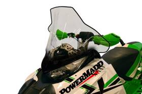Powermadd 5077-p733995-37 Cobra Windshield-19 Inch -clear With Black Fade For 2012-2013 Arctic Cat