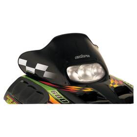 Powermadd 5096-p320033-56 Cobra Windshield-13 Inch -black/white Checks For 2000 Arctic Cat
