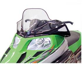 Powermadd 5117-p464075-77 Cobra Windshield-14.75 Inch -mid Tint/black Graphics For 2011 Arctic Cat