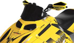 5254-p518349-34 Powermadd Cobra Windshield-9.5 Inch -black For 2004 Ski-doo Summit 800 X Snowmobile