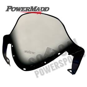 5733-p591307-63 Powermadd Cobra Windshield-15 Inch -clear/black/graphic For 2008 Polaris 600 Rr 5733-p591307-63 Powermadd Cobra Windshield-15 Inch -clear/black/graphic For 2008 Polaris 600 Rr