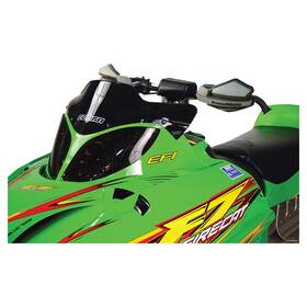 Powermadd 5896-p519633-46 Cobra Windshield-7 Inch -solid Black For 2005-2006 Arctic Cat F7 Firecat