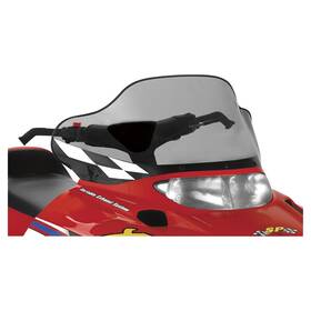 Powermadd 8539-p542919-79 Cobra Windshield-13.25 Inch -tint/black Base/white Checks For 2002-2003
