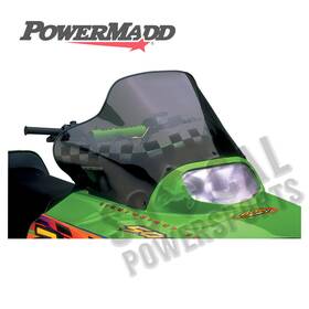 8705-p453251-65 Powermadd Cobra Windshield-15 Inch -tint/black Checks For 1999 Arctic Cat Zr 700