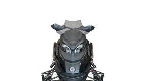 13721 Powermadd Extreme Cobra Windshield Low 14 Inch Smoke #13721 Ski-doo