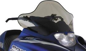 14224 Powermadd Extreme Cobra Windshield Low 13.5 Inch Smoke #14224 For Yamaha