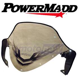 Fa4b Powermadd Mn/fa4b Cobra Windshield For 2010 Polaris Wide Track Iq 600 - Ef