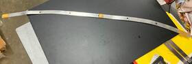 14393 Rupp Oem Snowmobile Windshield Trim Faceplate 1970