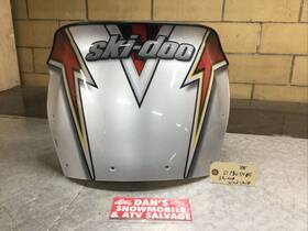 517303405 Ski-doo Windshield Silver Red And Black White Yellow # Snowmobile
