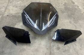 517304017 Ski-doo Windshield # 2008 - 2009 Mxz 600 800 Snowmobile