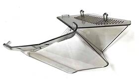 517304924 Ski-doo Left Windshield Air Deflector Plastic Renegade Mxz Summit Oem