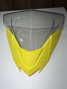 517305410 Ski-doo 2017 Mxz 1200 Windshield Yellow 517 305 410