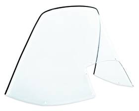 274841-12 Sledpartsguy 17-1/2 Inch Clear Windshield For John Deere Liquifire 340 And 440 1976-1978