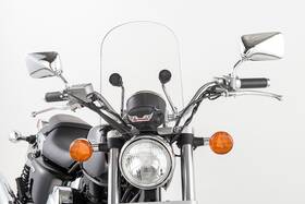 Hd-3chr-c Slipstreamer Tombstone With S Clear Chrome Hardware 7/8 Inch And 1