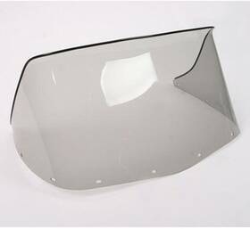 450-133 Sno Stuff Windshield - Low 13.5 Inch Smoke