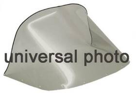 450-613-50 Sno Stuff Windshield Low Sport - 10 Inch Black 450-61350