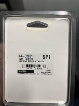 44-32001 Sp1 Arcitic-cat Windshield Screw Kit 10/pk #44-32001
