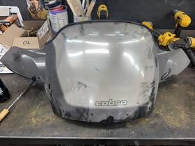 10302013 Sportech Cobra Windshield For Skidoo Rev