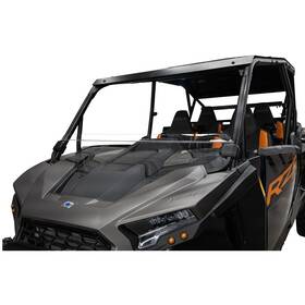 Tusk 186-860-0023314f-f63e58 Removable Half Windshield Clear - Scratch Resistant For Polaris Rzr Xp 4