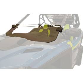186-860-0025af53-8bef86 Tusk Removable Half Windshield Clear-scratch Resistant For Polaris Rzr Pro S