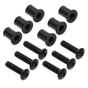 90150-05024-00 Tyronexisq Windshield Steel Screws And Rubber Nuts Set For Yamaha Snowmobile All Models Usa