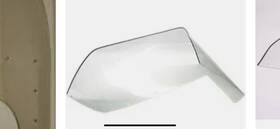 Yamaha 06 6 21 02 Snowmobile Windshield Smoke