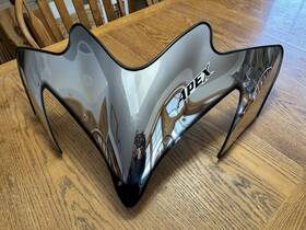Yamaha 8fs-k72a0-10-ap Snowmobile Apex Attack Vector 2006-2010 Chrome Low Windshield