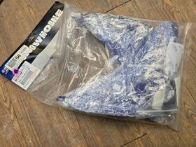 Sma-8gl96-61-bl Yamaha New Nytro Side Windshield Deflector Kit