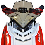 Powermadd Cobra Windshield 16IN. Tinted Snowmobile 11621 2318-0159 10-12981. Fixed Price $175.00.