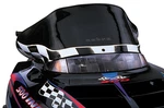 Powermadd 11320 Windshield 12IN. Black/white Checks. Fixed Price $155.00.