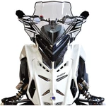 Powermadd Cobra Windshield - Mid Clear/black 18" For Polaris Matryx 14630. Fixed Price $215.00.