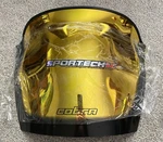 Sportech Cobra Rev Yellow Chrome Snowmobile Windshield 10302017. Fixed Price $59.99.