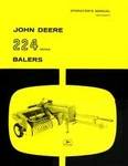 John Deere 224WS 224T Series Baler Operators Manual. Fixed Price $12.79.