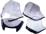 Racing Snowmobile Windshield: High 13.5IN. Clear 450-644-10. Fixed Price $123.92.