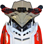Powermadd 11621 Low Windshield Inch Polaris 800 Rush Pro-x. Fixed Price $175.00.