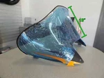 Arctic Cat Snowmobile 2000-2008 Zr Zl 13.5" Yellow Windshield 2606-644. Fixed Price $64.99.