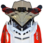 Powermadd 11621 Cobra Windshield - 16IN. Tinted. Fixed Price $175.00.