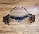 8MB-K7210-00-00 Yamaha Tall Windshield RX1 Warrior Red Black Genuine Oem. Fixed Price $49.99.