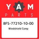 8FS-77210-10-00 Yamaha Windshield Comp 8FS772101000, New Genuine Oem Part. Fixed Price $326.16.