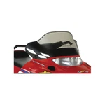 Powermadd 11533 Cobra Windshield, 13.25IN. Tint/black Base/white Checks. Fixed Price $180.00.