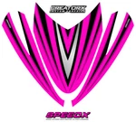 Arctic Cat Crossfire Snowmobile Sled Hood Creatorx Graphics Kit Speedx Pink. Fixed Price $99.95.