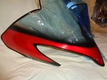New Yamaha Snowmoile 8FR-K7210-6O Oem Windshield Red. Fixed Price $129.00.