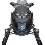 Powermadd Windshield - 14" Tinted Low 13721. Fixed Price $170.00.