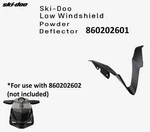 Ski-doo Oem Powder Deflector For 860202602 Low Windshield- 860202601. Fixed Price $81.99.