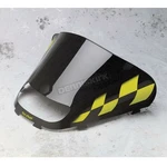 Sno-stuff 15 1/4" Low-cut Black Windshield W/yellow Checkers 479-475-57. Fixed Price $154.43.