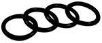 Powermadd O-ring Retainers For Windshield QTY4 14592. Fixed Price $12.08.