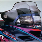 Powermadd Cobra Windshield - 13.5IN. Tint/black Accent Graphics 11430. Fixed Price $150.00.