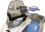 Powermadd Cobra Windshield 17.5IN. Clear With Black Fade 13432. Fixed Price $185.00.