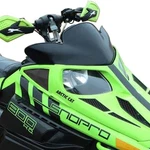 Arctic Cat*black Extreme Low WINDSHIELD*5606-984* '08-'20 Jag/bearcat/f/lynx. Fixed Price $209.95.
